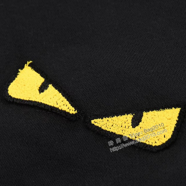 Fendi專門店芬迪2023FW新款刺繡織帶衛褲 男女同款 tzy3071
